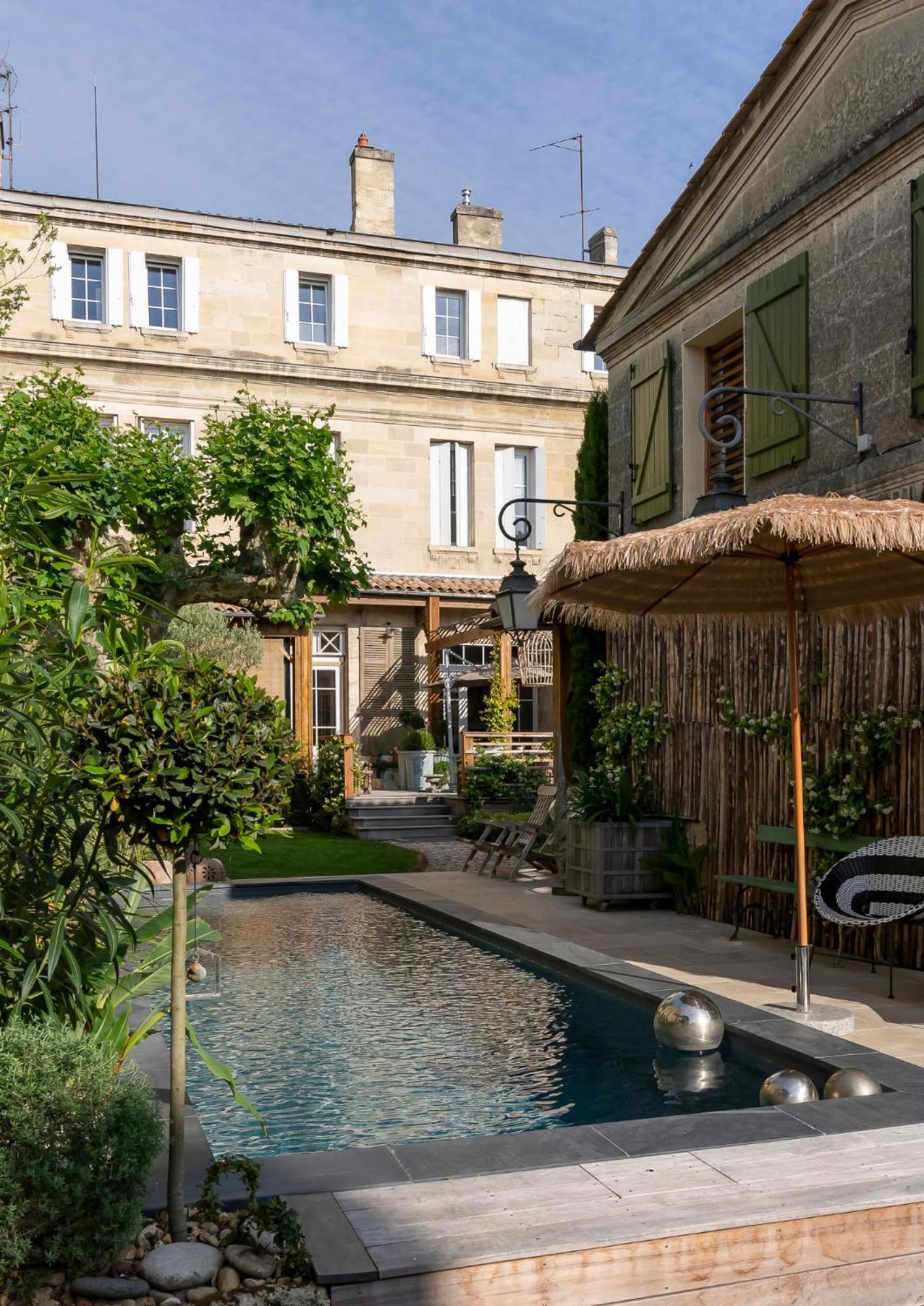La Maison Mulato, Demeure Privee D'Hotes, Piscine & Spa Libourne, Saint-Emilion Bagian luar foto